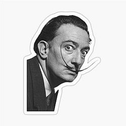 Salvador Dali Sticker