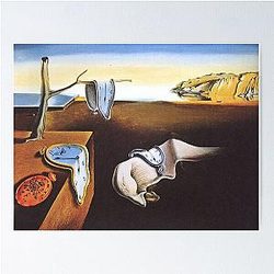 Salvador Dali The Persistence of Memory Poster