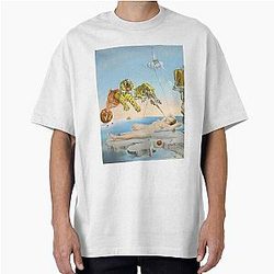 Salvador Dali Dream Caused by the Flight of a Bee Around a Pomegranate a Second Before Awakening Oversized T-Shirt
