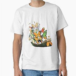 Salvador Dali Ship with Butterfly Sail Classic T-Shirt