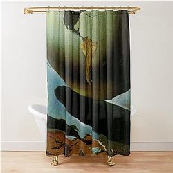 Salvador Dali 1904-1989 Spain Original Paintings Shower Curtain