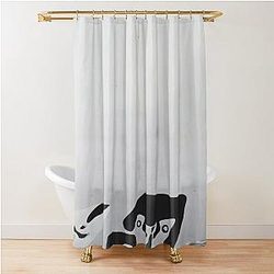 Fishermen in Cadaques by Salvador Dali Shower Curtain