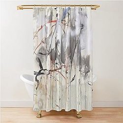 Homage to Meirronier by Salvador Dali Shower Curtain