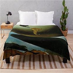 Salvador Dali Original Paintings Throw Blanket