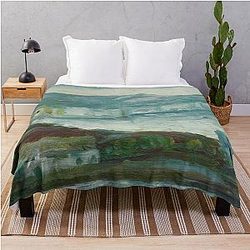 Cadaques By Salvador Dali Throw Blanket