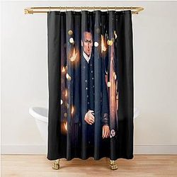Vintage Sam Heughan Graphic Gifts Shower Curtain