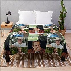 Sam Heughan Signed Throw Blanket