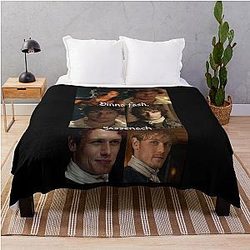 Gift For Men Sam Heughan Funny Throw Blanket