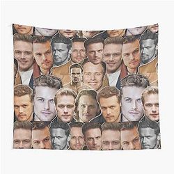 Sam Heughan Photo Tapestry