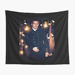 Vintage Sam Heughan Graphic Gifts Tapestry