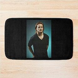 Birthday Gift for Fan Sam Heughan Bath Mat