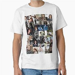 Sam Heughan Abstract Collage Classic T-Shirt