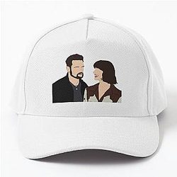 Caitriona Balfe and Sam Heughan Baseball Cap