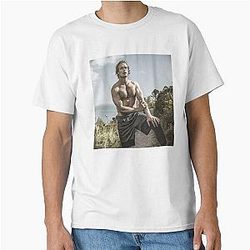 Sam Heughan by the lakeside Classic T-Shirt