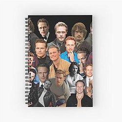 Sam Heughan Spiral Notebook