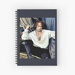 Sam Heughan Spiral Notebook
