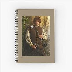 Sam Heughan Spiral Notebook