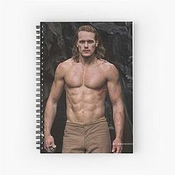 Sam Heughan Spiral Notebook