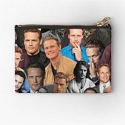 Sam Heughan Photo Zipper Pouch