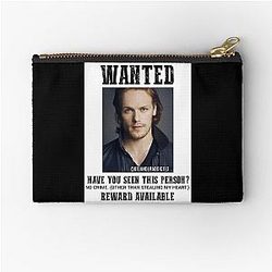 Men Women's Sam Heughan Gifts For Fan Zipper Pouch