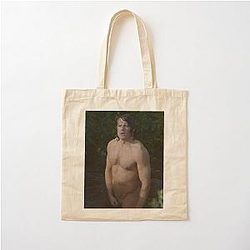 Sam Heughan Shirtless Cotton Tote Bag