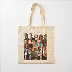 Sam Heughan Photo Collage Cotton Tote Bag
