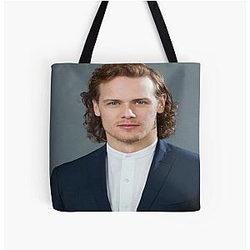 Sam Heughan All Over Print Tote Bag