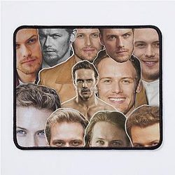 Sam Heughan Photo Collage Mouse Pad
