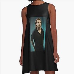 Birthday Sam Heughan A Line Dress
