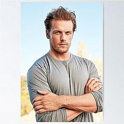 Sam Heughan Art Print