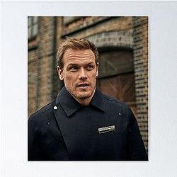 Fan Art of Sam Heughan Poster