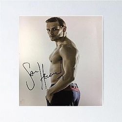 Sam Heughan Signed Poster