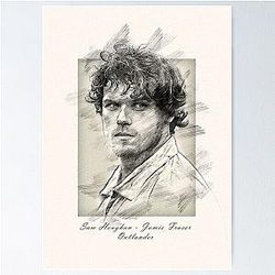 Sam Heughan - Jamie Fraser Poster