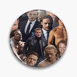 Sam Heughan Collection Pin