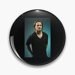Birthday Gift for Sam Heughan Fan Pin