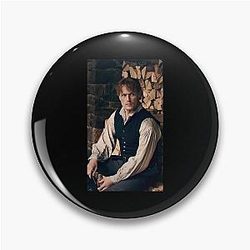 Gift Idea Sam Heughan Funny Graphic Pin