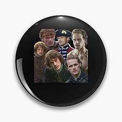 Gifts for Women Jamie Fraser Sam Heughan Outlander Cool Gift Pin is Not Needed