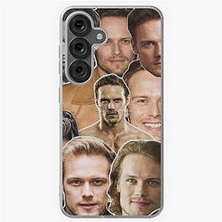 Sam Heughan Photo Collage Samsung Galaxy Soft Case