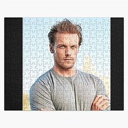 Sam Heughan Art Jigsaw Puzzle