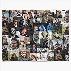 Sam Heughan Abstract Collage Puzzle