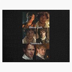 Gift for Men Sam Heughan Funny Jigsaw Puzzle
