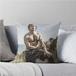 Sam Heughan Lakeside Throw Pillow