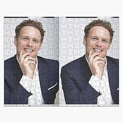 Sam Heughan in suit Jigsaw