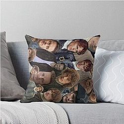 Sam Heughan Throw Pillow