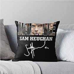 Sam Heughan Throw Pillow