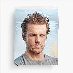 Sam Heughan Art Duvet Cover