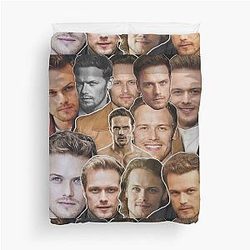 Sam Heughan Duvet Cover