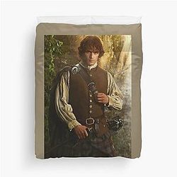 Sam Heughan Duvet Cover