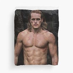 Sam Heughan Duvet Cover