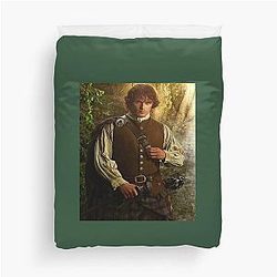 Sam Heughan Duvet Cover